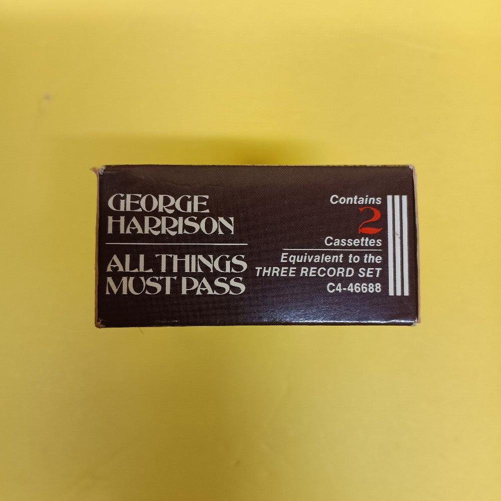 George Harrison - All Things Must Pass 2 Cassette Box - 1992 - C4-46688 - Used - NM - Cassettes