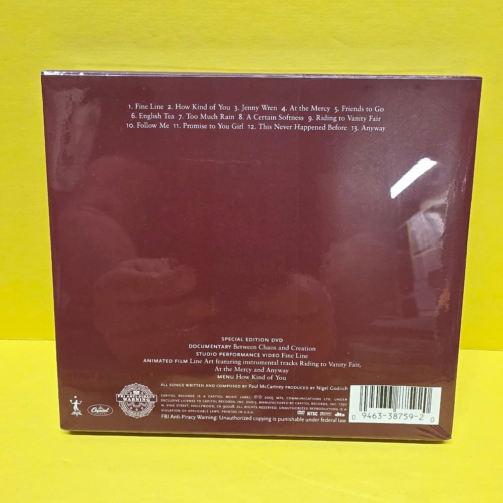 Paul McCartney - Chaos And Creation In The Backyard (Special Edition) - 2005 - CDP 0946 3 39518 2 2 - New - Sealed - CDs
