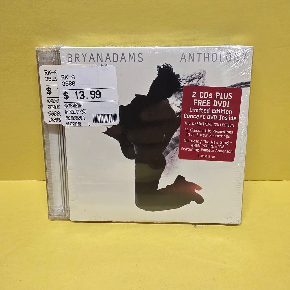 Bryan Adams - Anthology - 2005 - B000561310 - New - Sealed - CDs