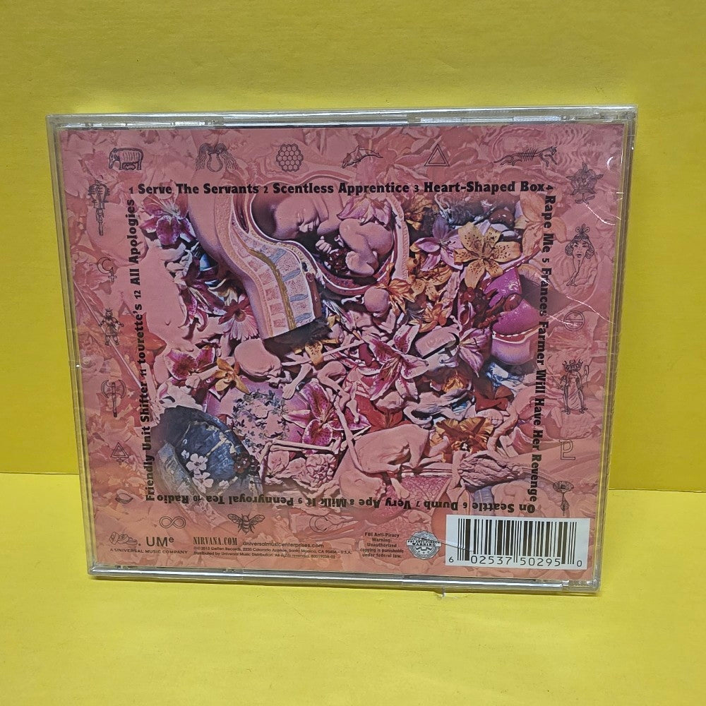 Nirvana - In Utero - 2013 - B001903802 - New - Sealed - CDs