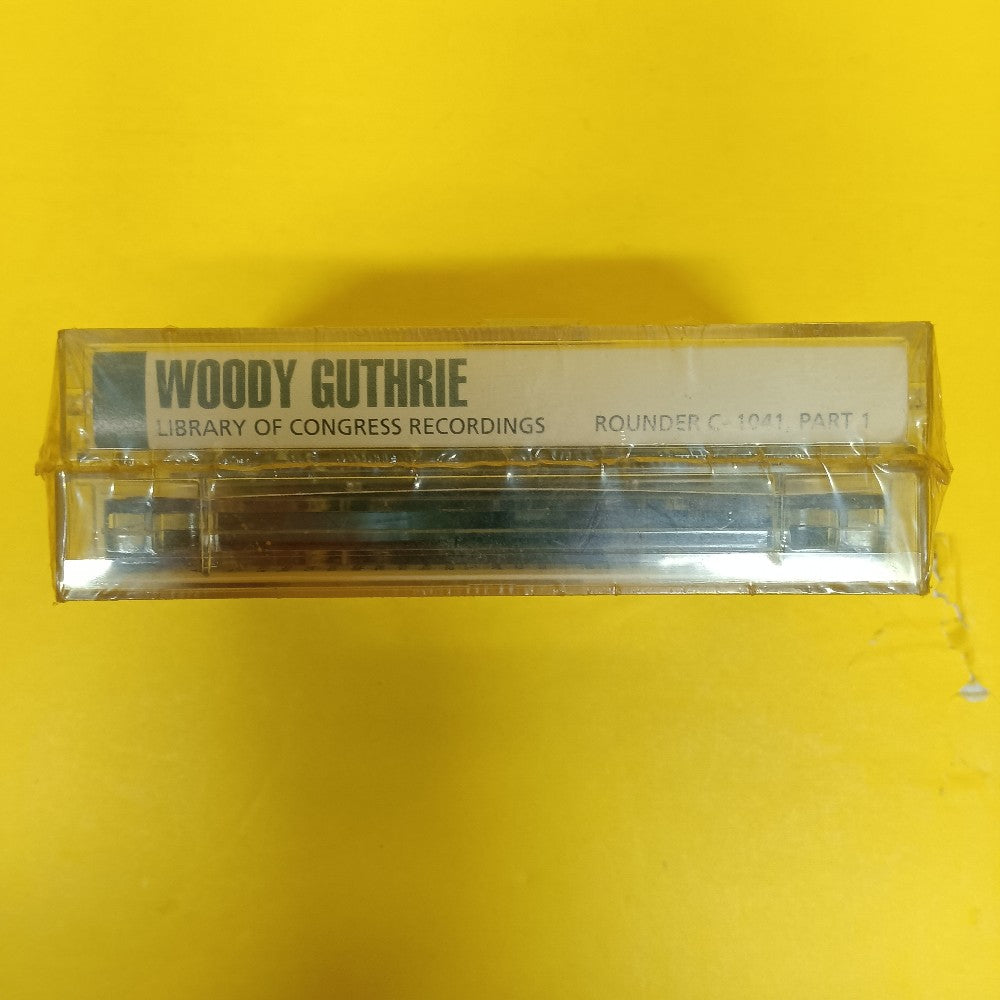 Woody Guthrie - Library Of Congress Recordings 2x Cassette Set - C-1041 - New - Sealed - Cassettes