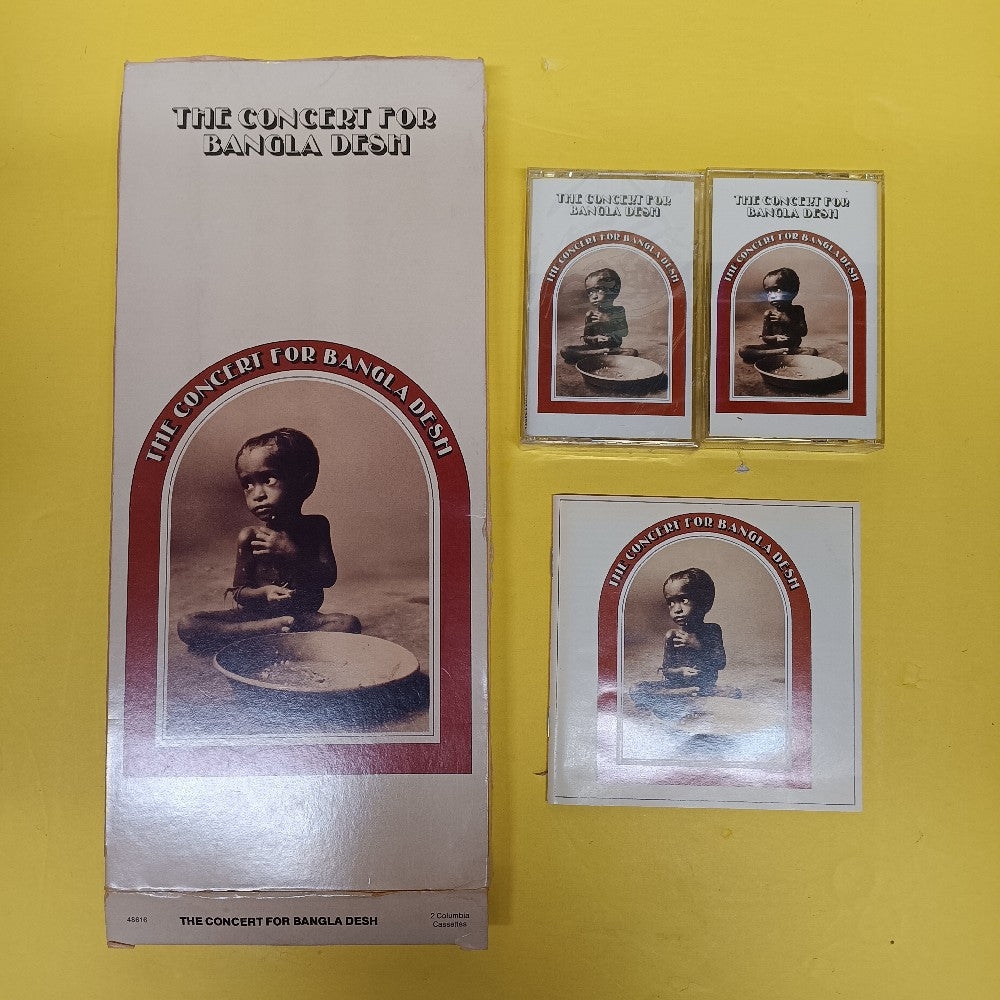 George Harrison - Concert For Bangla Desh 2 Cassette (1 Still Sealed) - 1991 - 48616 - Used - NM - Cassettes