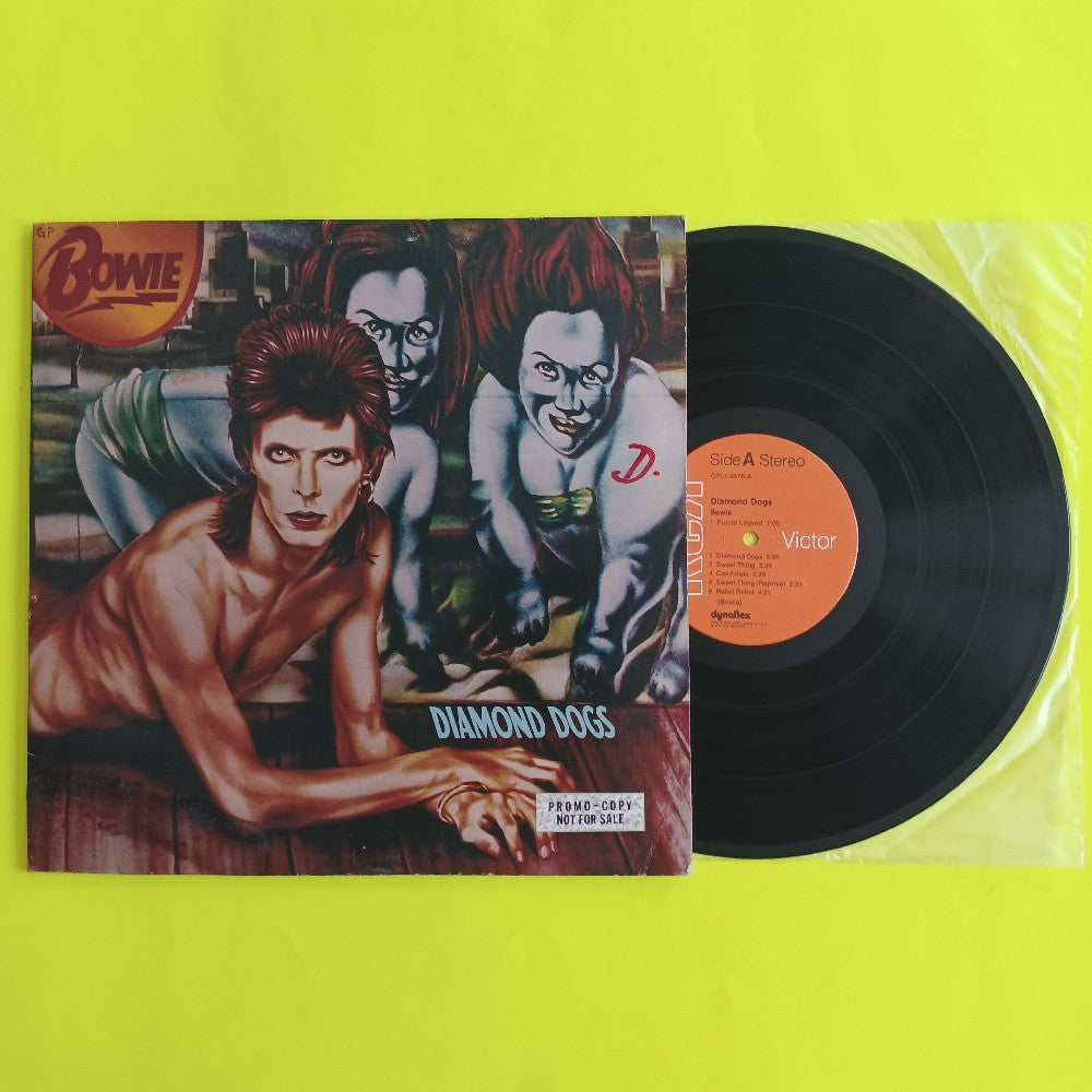 David Bowie - Diamond Dogs PROMO Orange Dynaflex - 1974 - CPL1-0576 - Used - VG++ - Vinyl