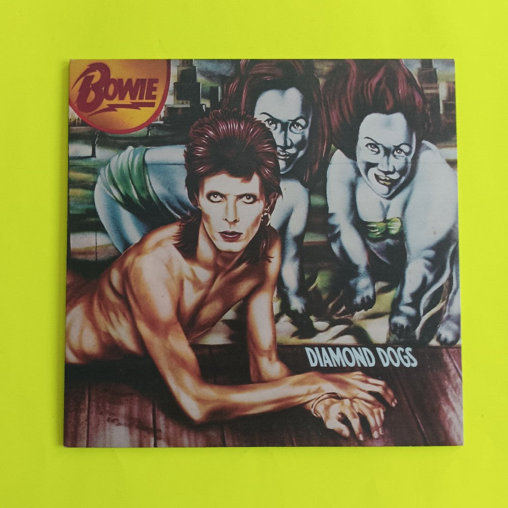 David Bowie - Diamond Dogs UK Orange - 1974 - APL1-0576 - Used - VG+ - Vinyl