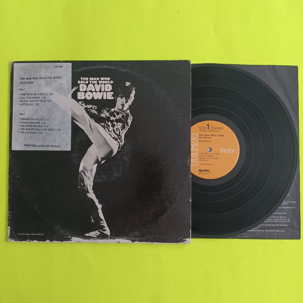 David Bowie - The Man Who Sold The World PROMO - 1972 - LSP 4816 - Used - VG++ - Vinyl