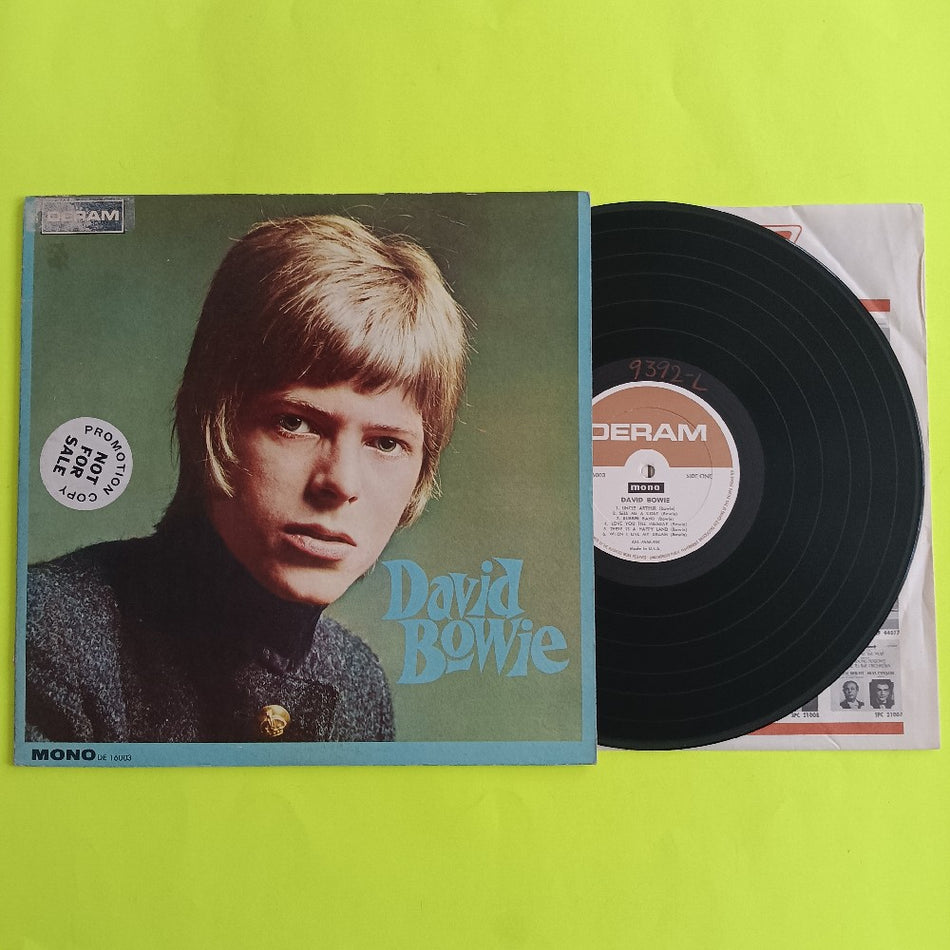 David Bowie - David Bowie Self Titled OG MONO PROMO - 1967 - DE 16003 - Used - VG++ - Vinyl