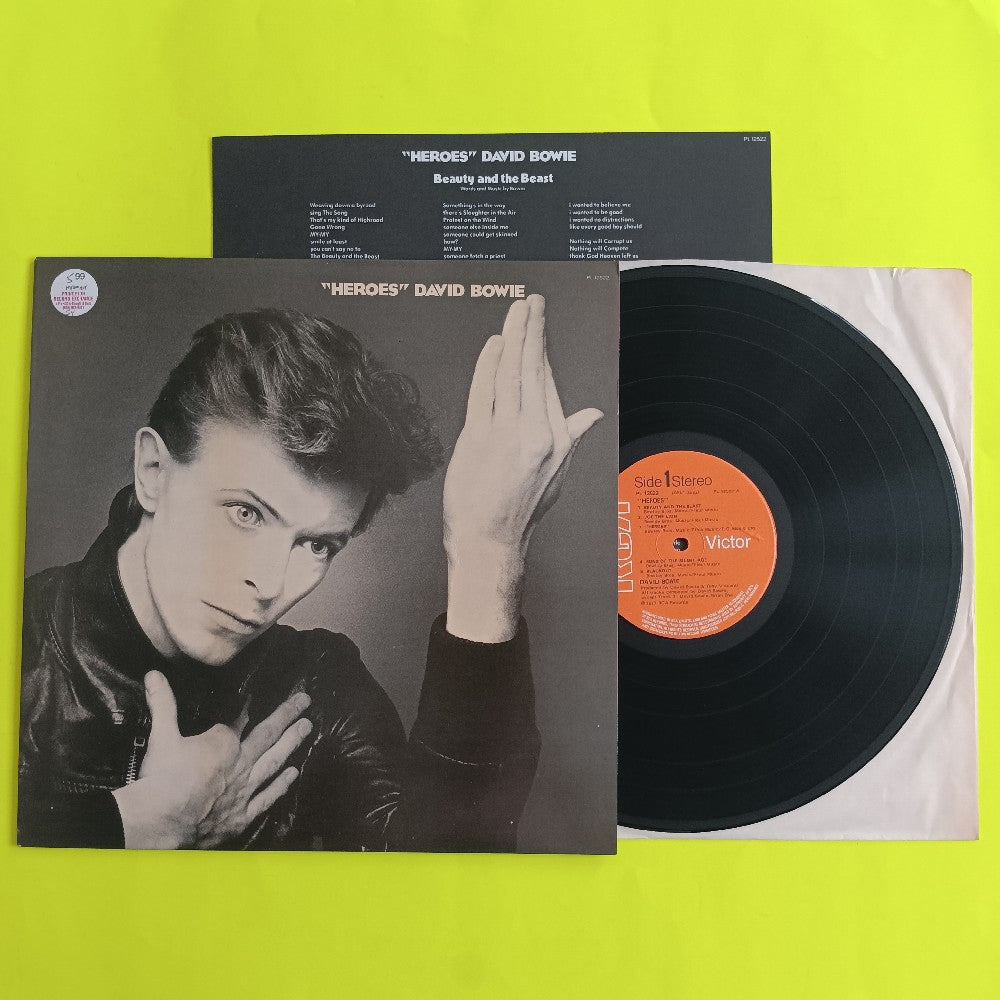 David Bowie - Heroes UK  - 1977 - PL 12522 - Used - VG++ - Vinyl