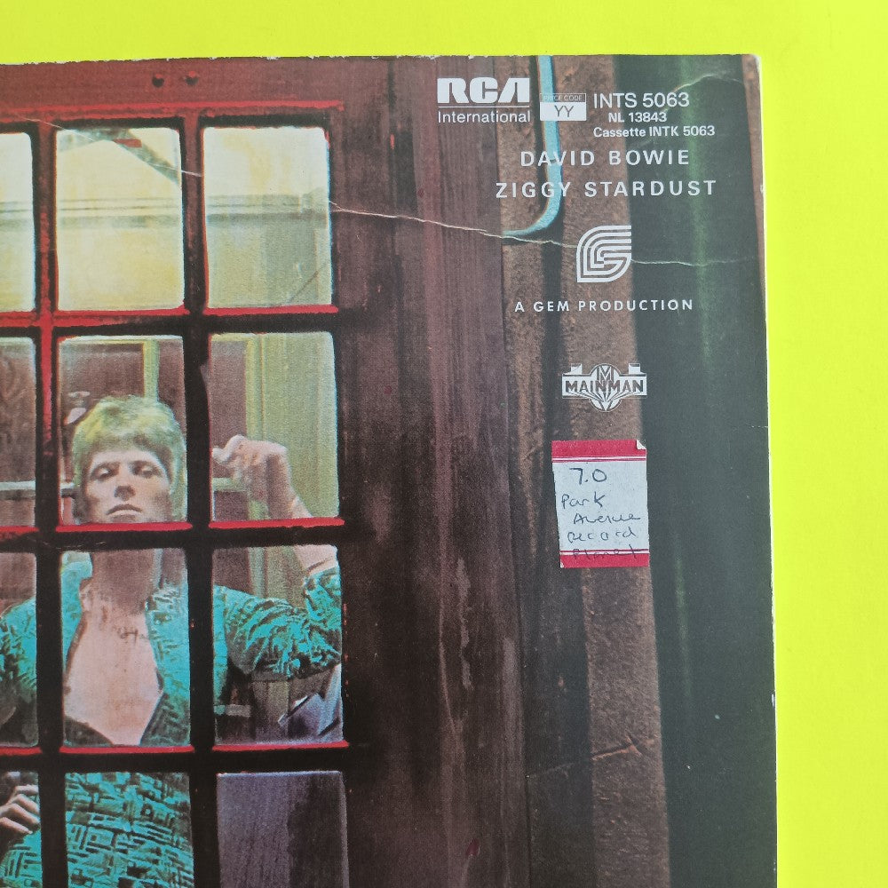 David Bowie - Ziggy Stardust & The Spiders From Mars UK - 1980 - INTS 5063 - Used - VG++ - Vinyl