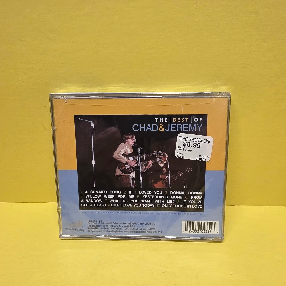 Chad & Jeremy - The Best Of Chad & Jeremy - 2001 - 72353053123 - New - Sealed - CDs