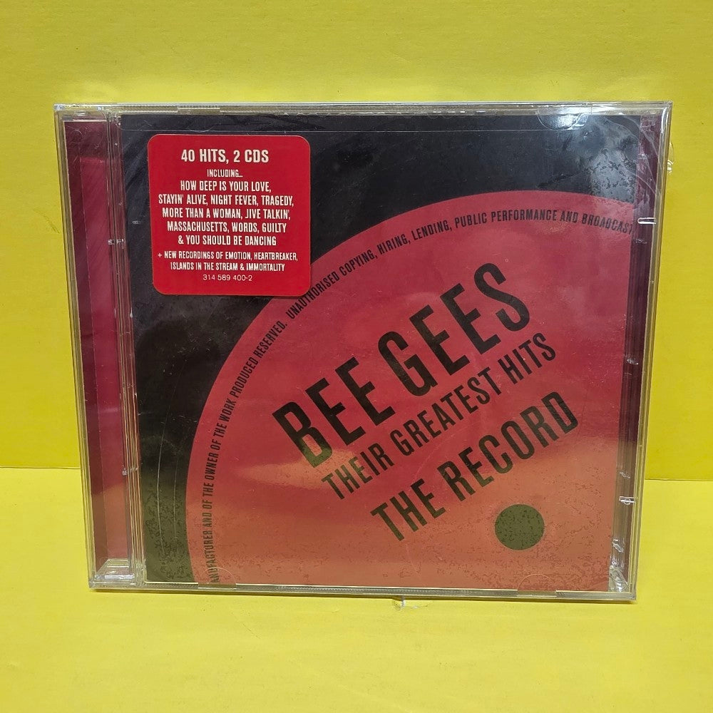 Bee Gees - Their Greatest Hits: The Record - 2001 - 589 400-2 - New - Sealed - CDs