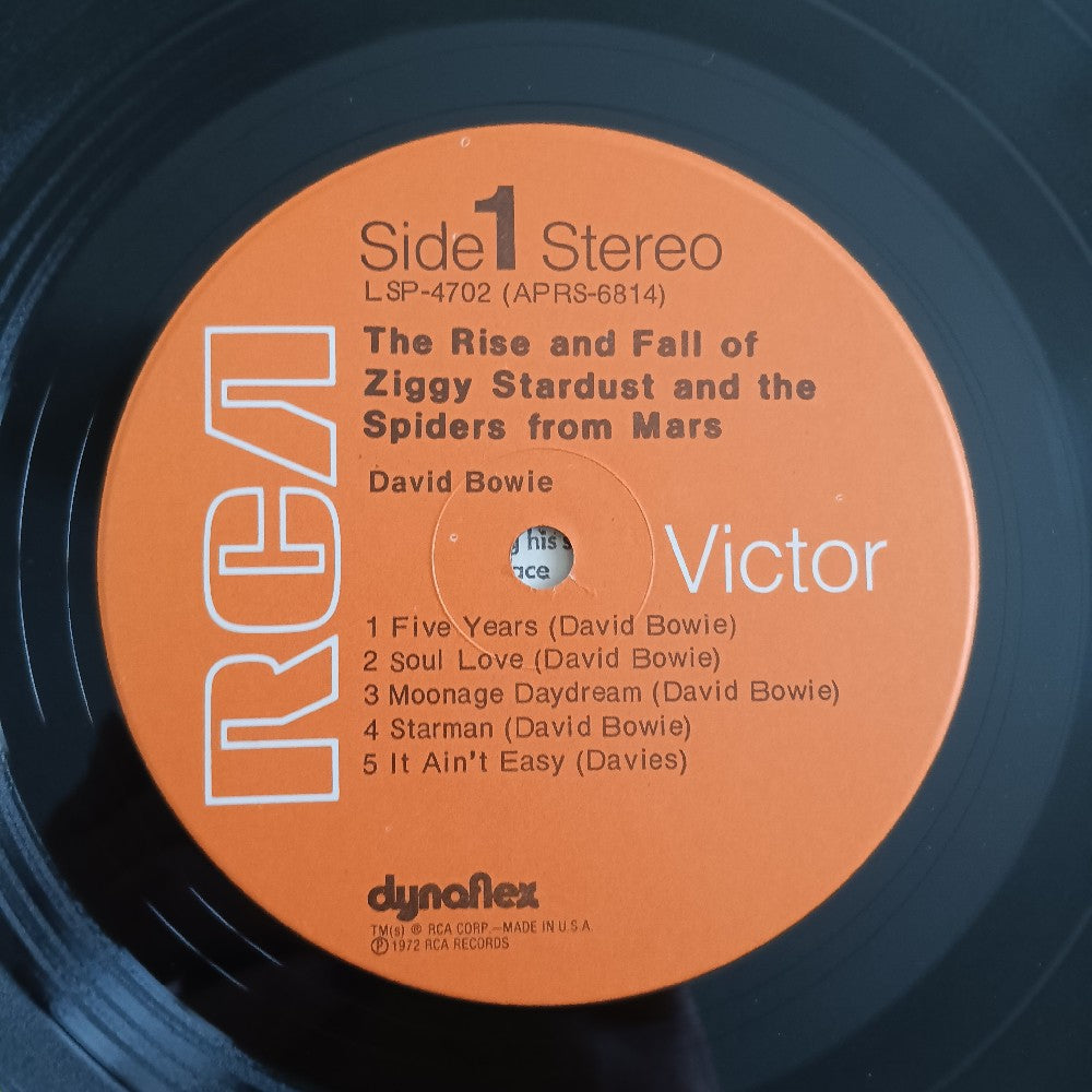 David Bowie - Ziggy Stardust & The Spiders From Mars US OG Dynaflex - 1972 - LSP 4702 - Used - VG++ - Vinyl
