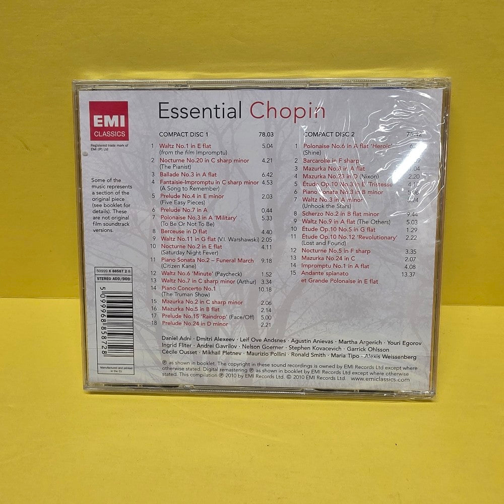 Frédéric Chopin - Essential Chopin - 2010 - 6 88587 2 - New - Sealed - CDs