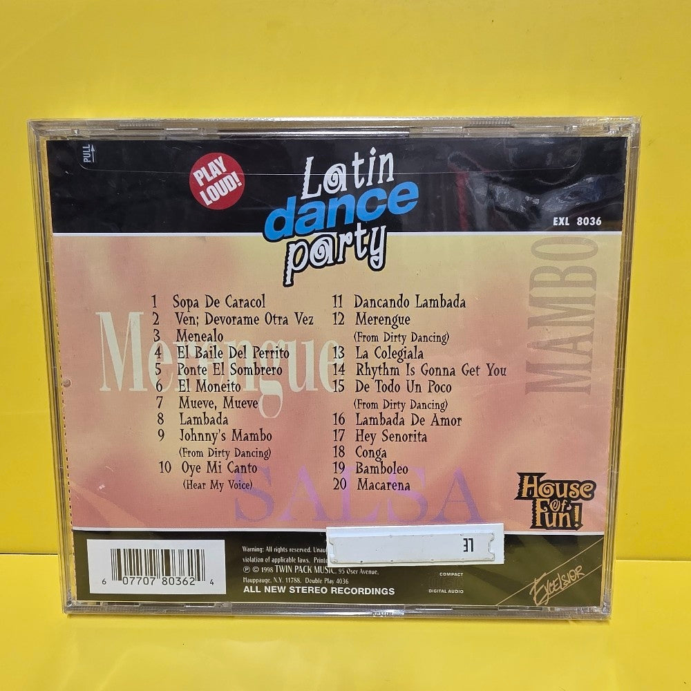 Various  - Latin Dance Party / 20 Hot Latin Hits - 1998 - 8036 - New - Sealed - CDs