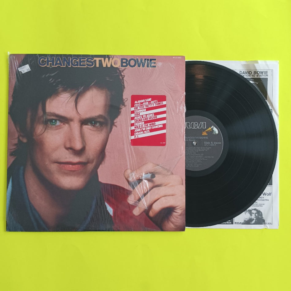 David Bowie - ChangesTwoBowie PROMO In Shrink - 1981 - AFL1-4202 - Used - EX - Vinyl