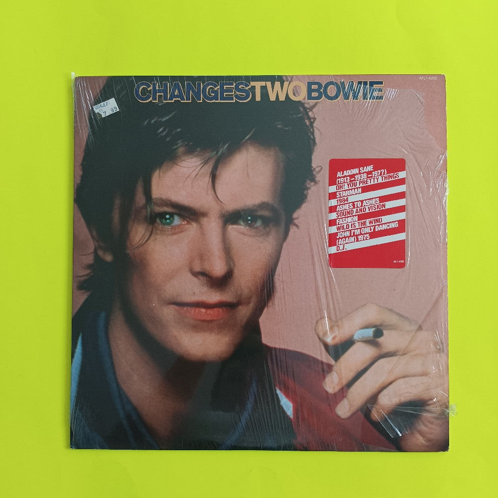 David Bowie - ChangesTwoBowie PROMO In Shrink - 1981 - AFL1-4202 - Used - EX - Vinyl