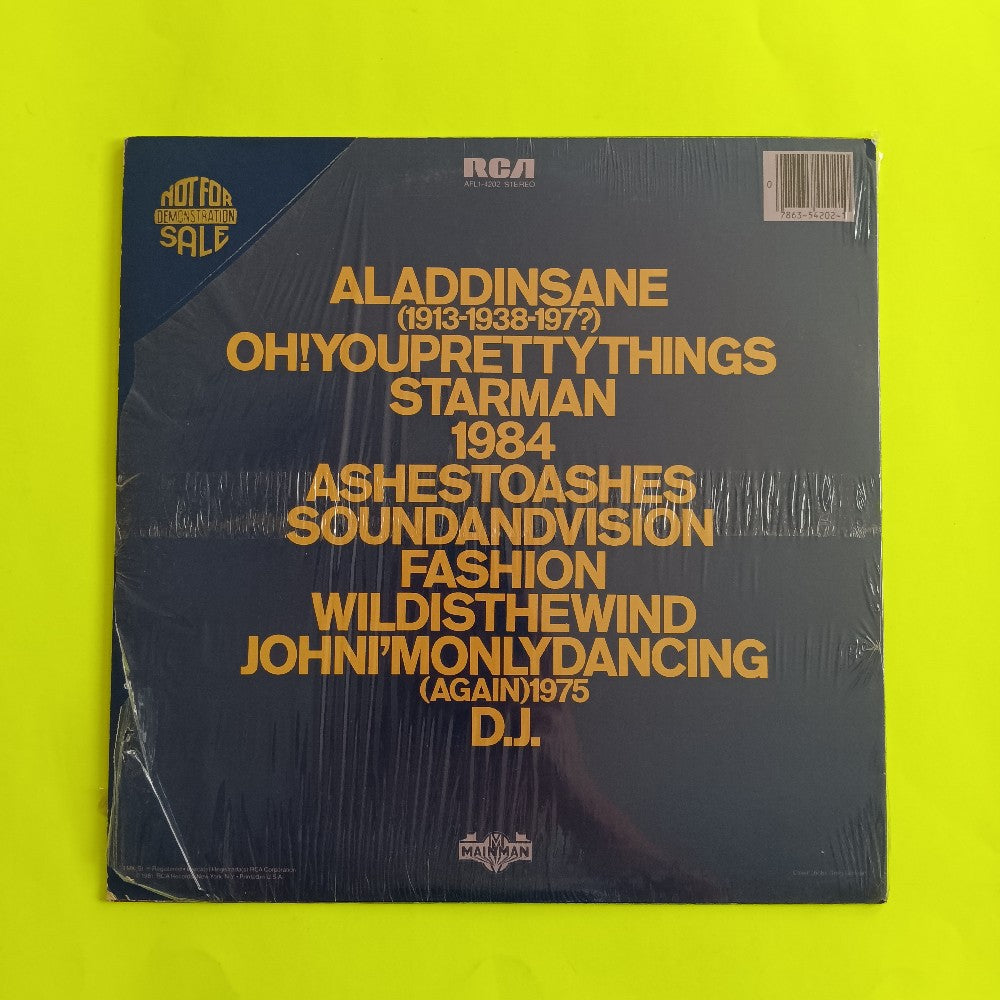 David Bowie - ChangesTwoBowie PROMO In Shrink - 1981 - AFL1-4202 - Used - EX - Vinyl