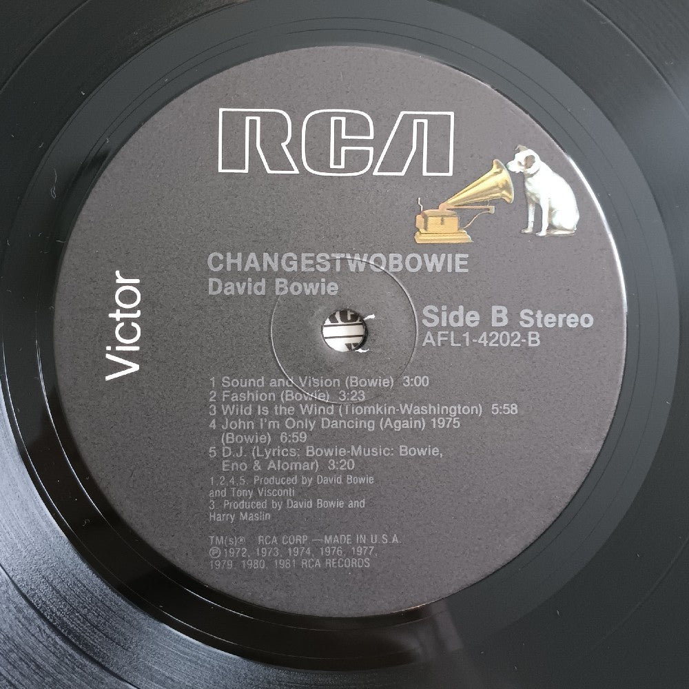 David Bowie - ChangesTwoBowie PROMO In Shrink - 1981 - AFL1-4202 - Used - EX - Vinyl