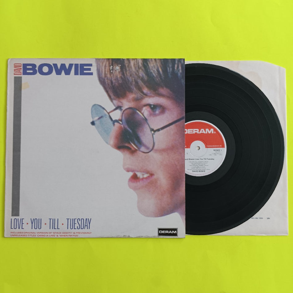 David Bowie - Love You Till Tuesday UK - 1984 - BOWIE 1 / 820 083-1 - Used - EX - Vinyl