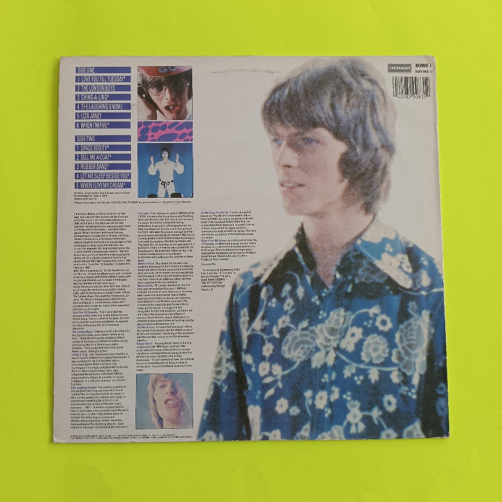 David Bowie - Love You Till Tuesday UK - 1984 - BOWIE 1 / 820 083-1 - Used - EX - Vinyl