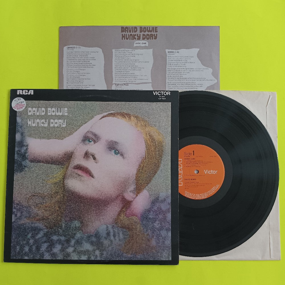David Bowie - Hunky Dory UK - 1972 - SF 8244 - Used - VG++ - Vinyl