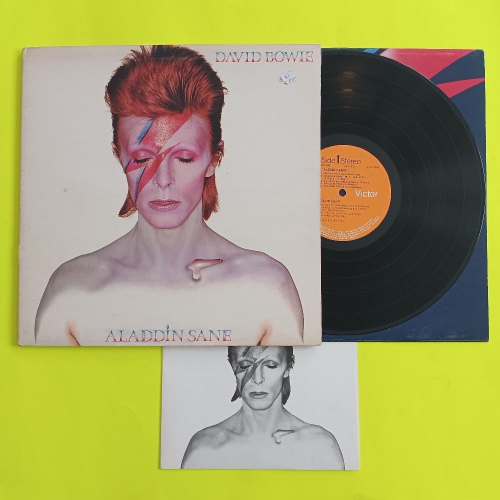 David Bowie - Aladdin Sane UK Fan Club Insert - 1973 - RS 1001 - Used - VG++ - Vinyl