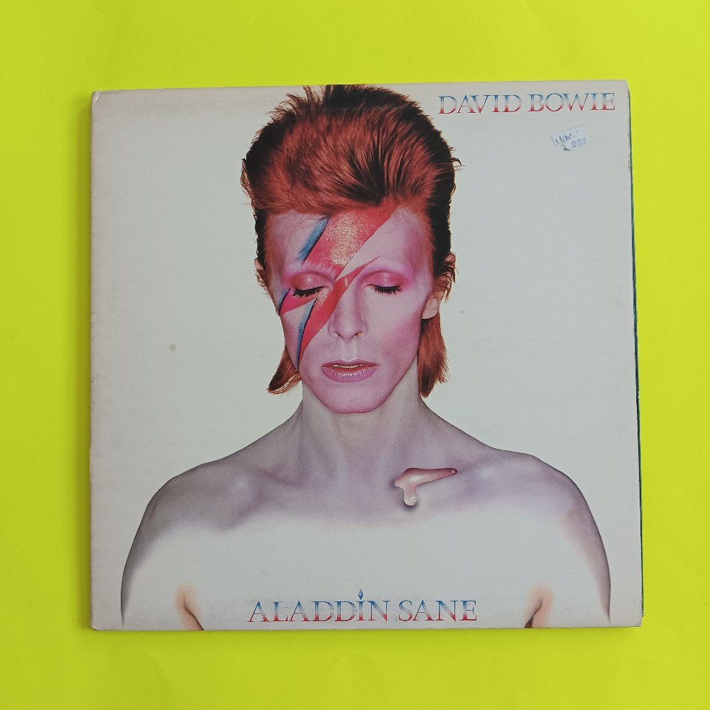 David Bowie - Aladdin Sane UK Fan Club Insert - 1973 - RS 1001 - Used - VG++ - Vinyl