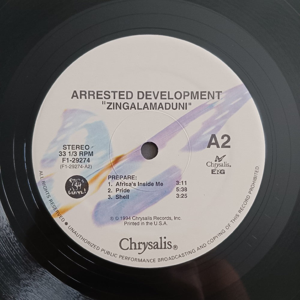Arrested Development - Zingalamaduni In Shrink - 1994 - F1-29274 - Used - EX - Vinyl