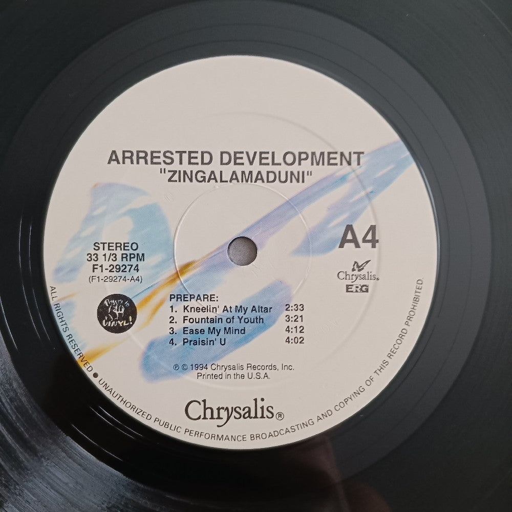 Arrested Development - Zingalamaduni In Shrink - 1994 - F1-29274 - Used - EX - Vinyl