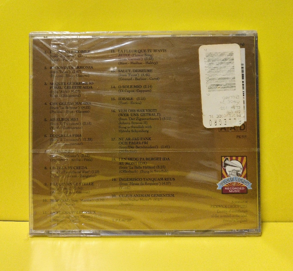 Jussi Björling - The Magnificent Björling - GLRS 103 - New - Sealed - CDs
