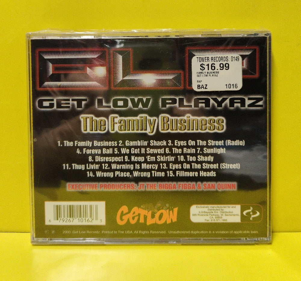 GLP - The Family Business - 2000 - GETL1016-2 - New - Sealed - CDs