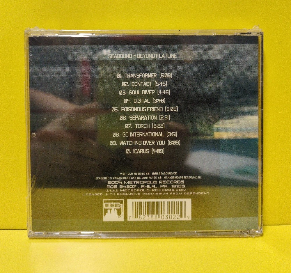 Seabound - Beyond Flatline - 2004 - MET 302 - New - Sealed - CDs