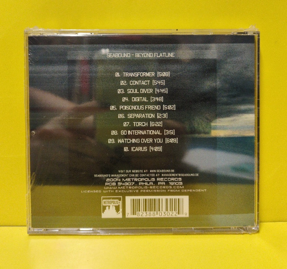 Seabound - Beyond Flatline - 2004 - MET 302 - New - Sealed - CDs