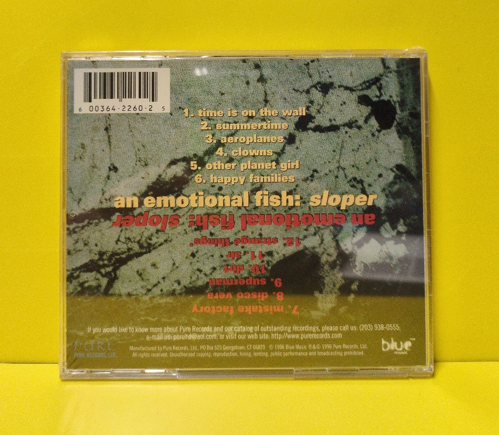 An Emotional Fish - Sloper - 1996 - PE 2260-2 - New - Sealed - CDs