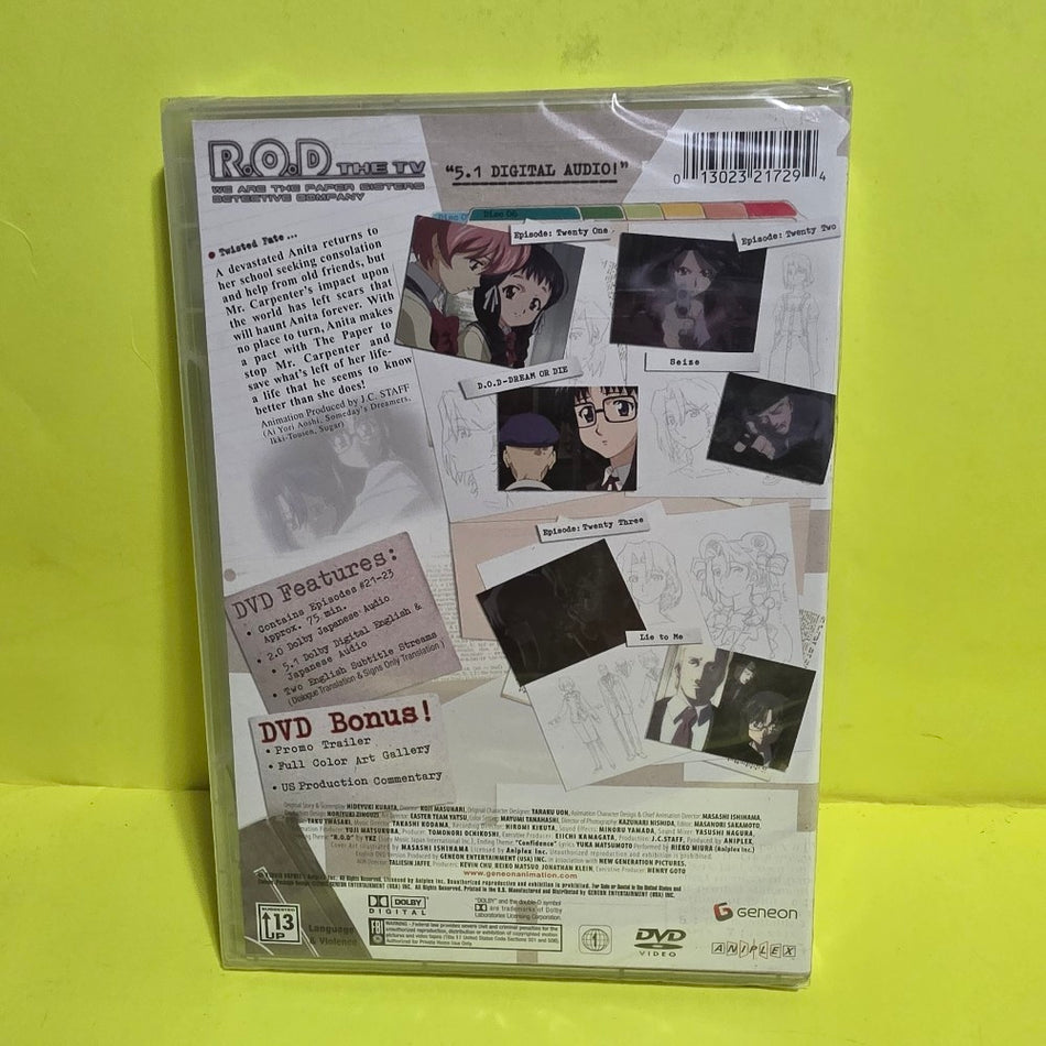 R.O.D. The TV Series Vol. 6: The End Of A Dream - 2005 - New - Sealed - DVDs & Blu-Rays