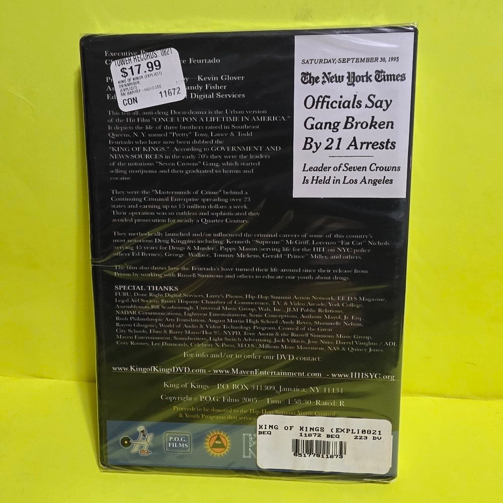King Of Kings - 2005 - New - Sealed - DVDs & Blu-Rays