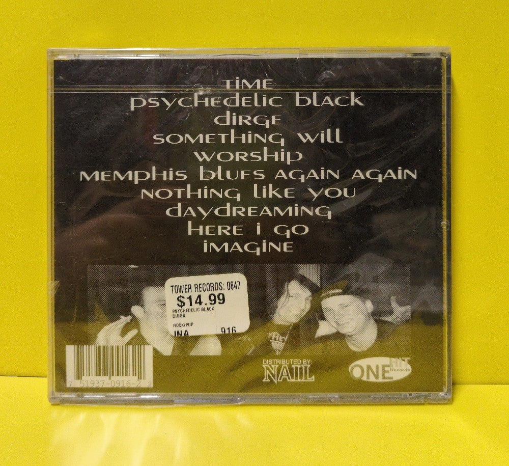 The Diggs - Psychedelic Black - OHR-0916-2 - New - Sealed - CDs