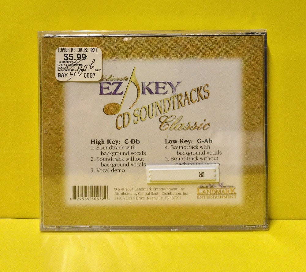Various - Ultimate EZ Key CD Soundtracks: I Surrender All - 2004 - EZK5057 - New - Sealed - CDs