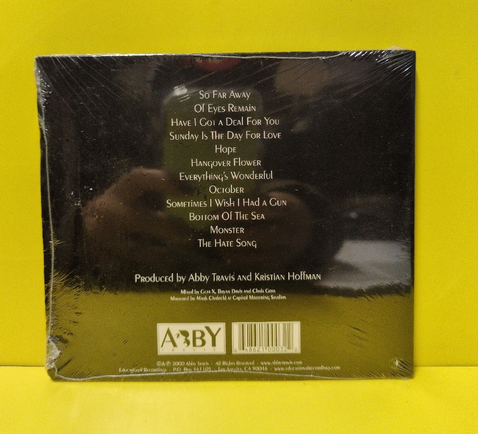 Abby Travis - Cutthroat Standards & Black Pop - 2000 - ERCD003 - New - Sealed - CDs - Digipak Case