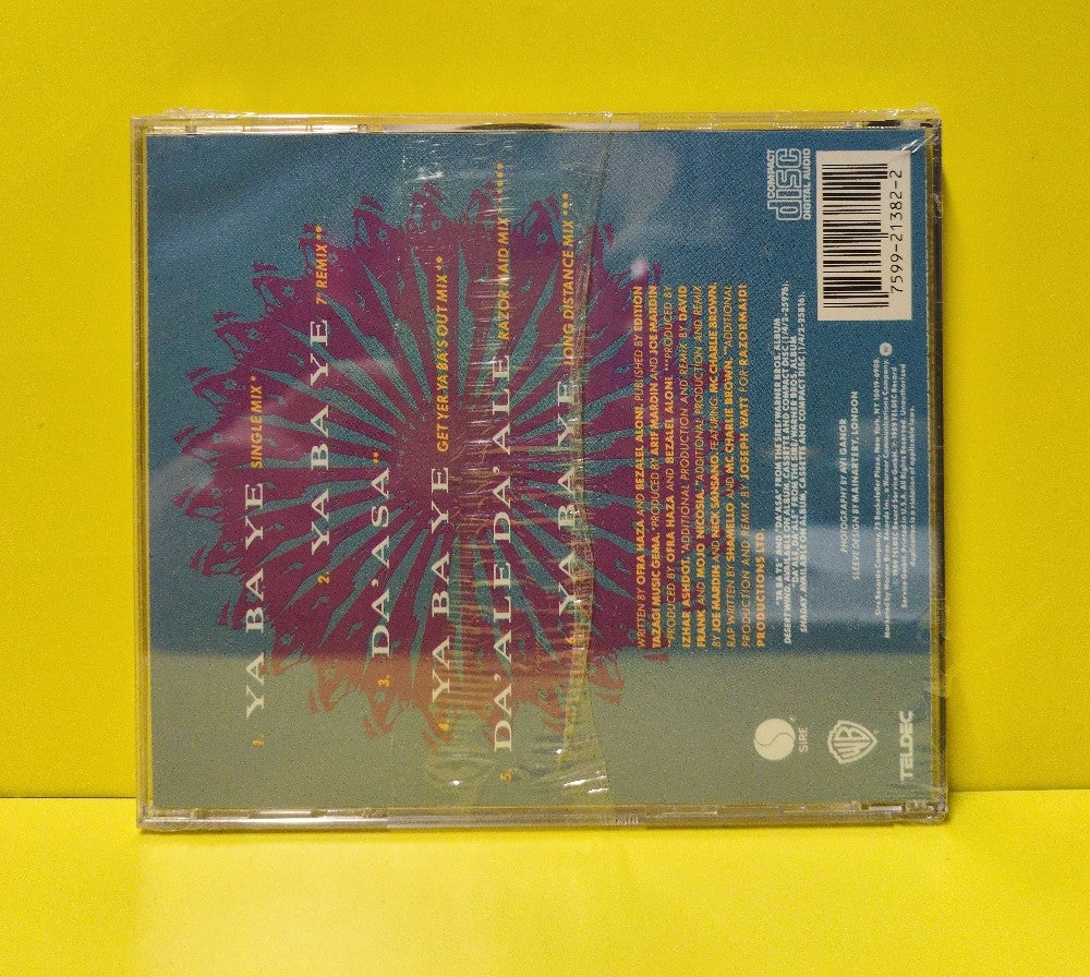 Ofra Haza - Ya Ba Ye - 1989 - 9 21382-2 - New - Sealed - CDs