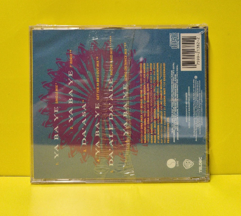 Ofra Haza - Ya Ba Ye - 1989 - 9 21382-2 - New - Sealed - CDs