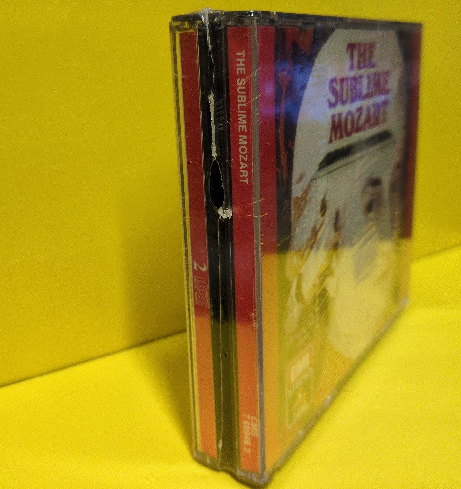 Wolfgang Amadeus Mozart - The Sublime Mozart - 1988 - CMS 7 69946 2 - New - Sealed - CDs - 2xCD
