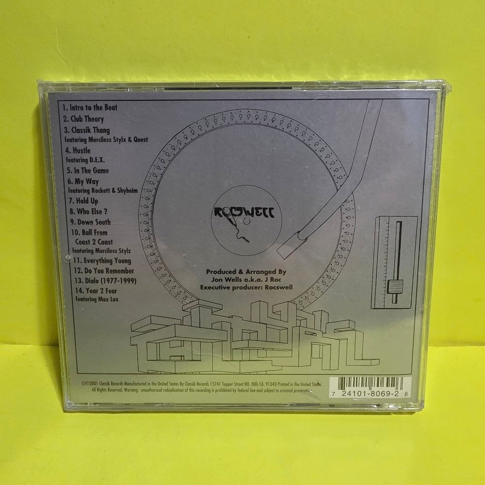 Rocswell  - Tha Classiks - 2001 - New - Sealed - CDs