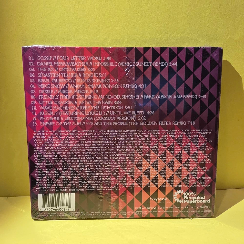 Various - W Hotels Presents Symmetry (A Selection Of Sounds Selected By Michael Angelo L'Acqua) - 2010 - A764002 - New - Sealed - CDs