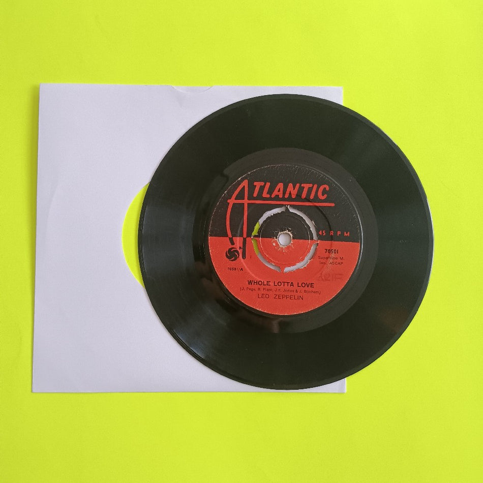 Led Zeppelin - Whole Lotta Love / Ramble On TURKEY 7" - 1970 - 70501 - Used - VG - Vinyl