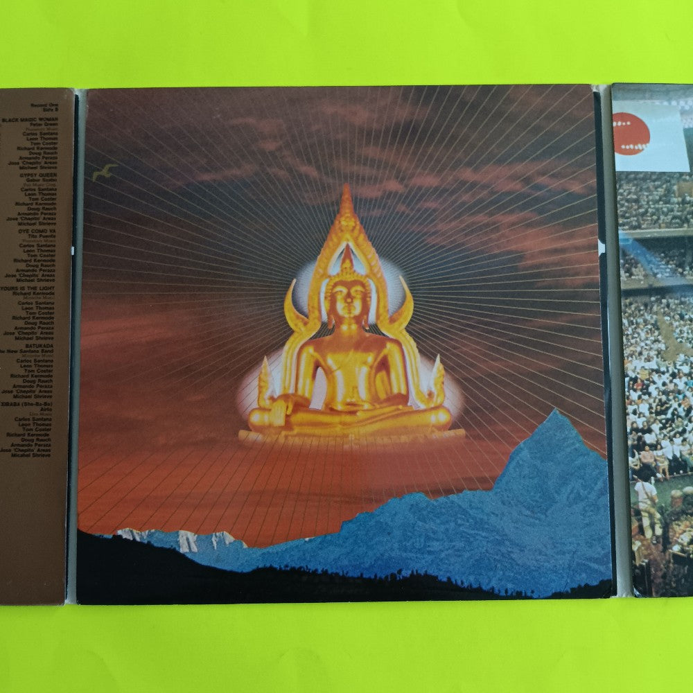 Santana - Lotus 3LP With Posters Holland  - 1975 - CBS 66 325 - Used - EX - Vinyl