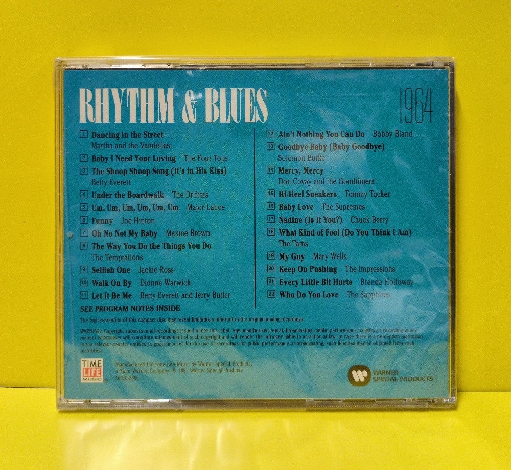 Various - Rhythm & Blues 1964 - 1991 - RHD-12 - New - Sealed - CDs