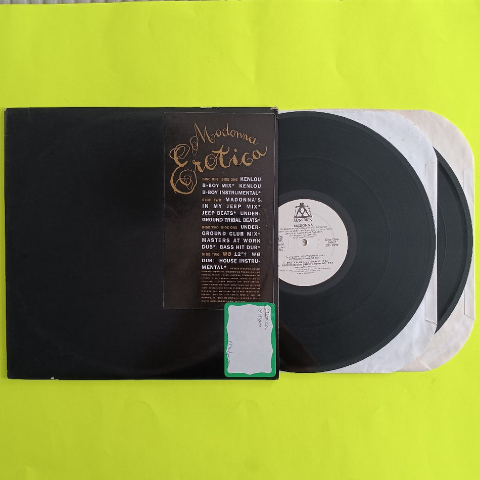 Madonna - Erotica 2x 12" PROMO - 1992 - PRO-A-5860 - Used - VG++ - Vinyl
