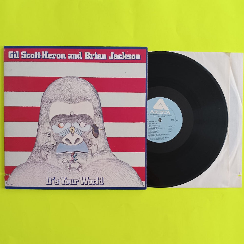 Gil Scott Heron & Brian Jackson - It's Your World - 1976 - AL 5001 - Used - VG++ - Vinyl