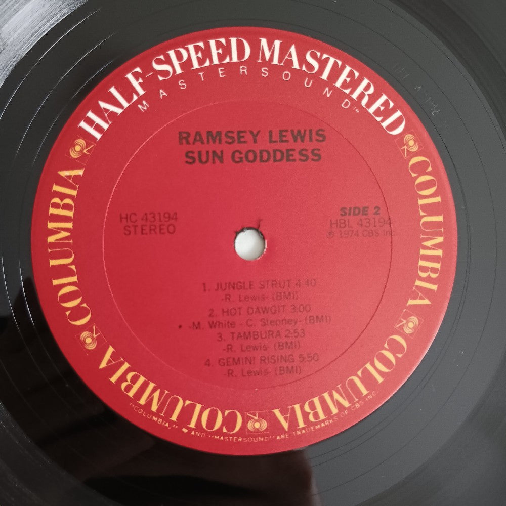Ramsey Lewis - Sun Goddess Half Speed Mastered - 1982 - HC 43194 - Used - VG++ - Vinyl