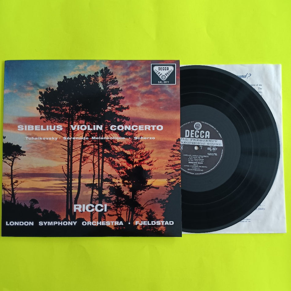 Ruggiero Ricci - Libelous Violin Concerto GERMANY - 1999 - SXL 2077 - Used - VG++ - Vinyl